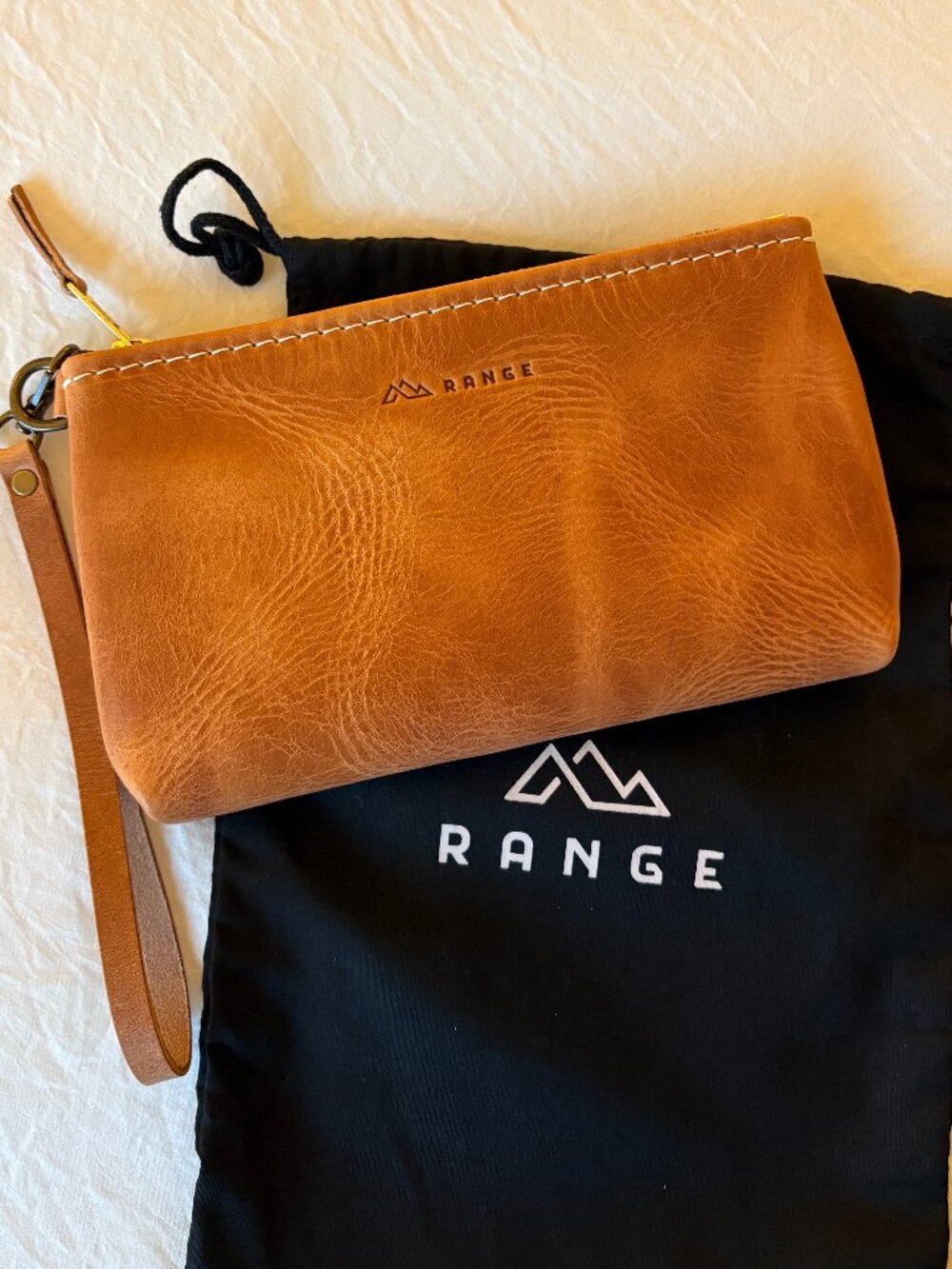 Range Leather McKinley Clutch - Natural (Tan)